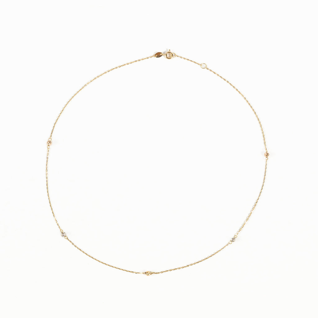 Gold Bead Necklace