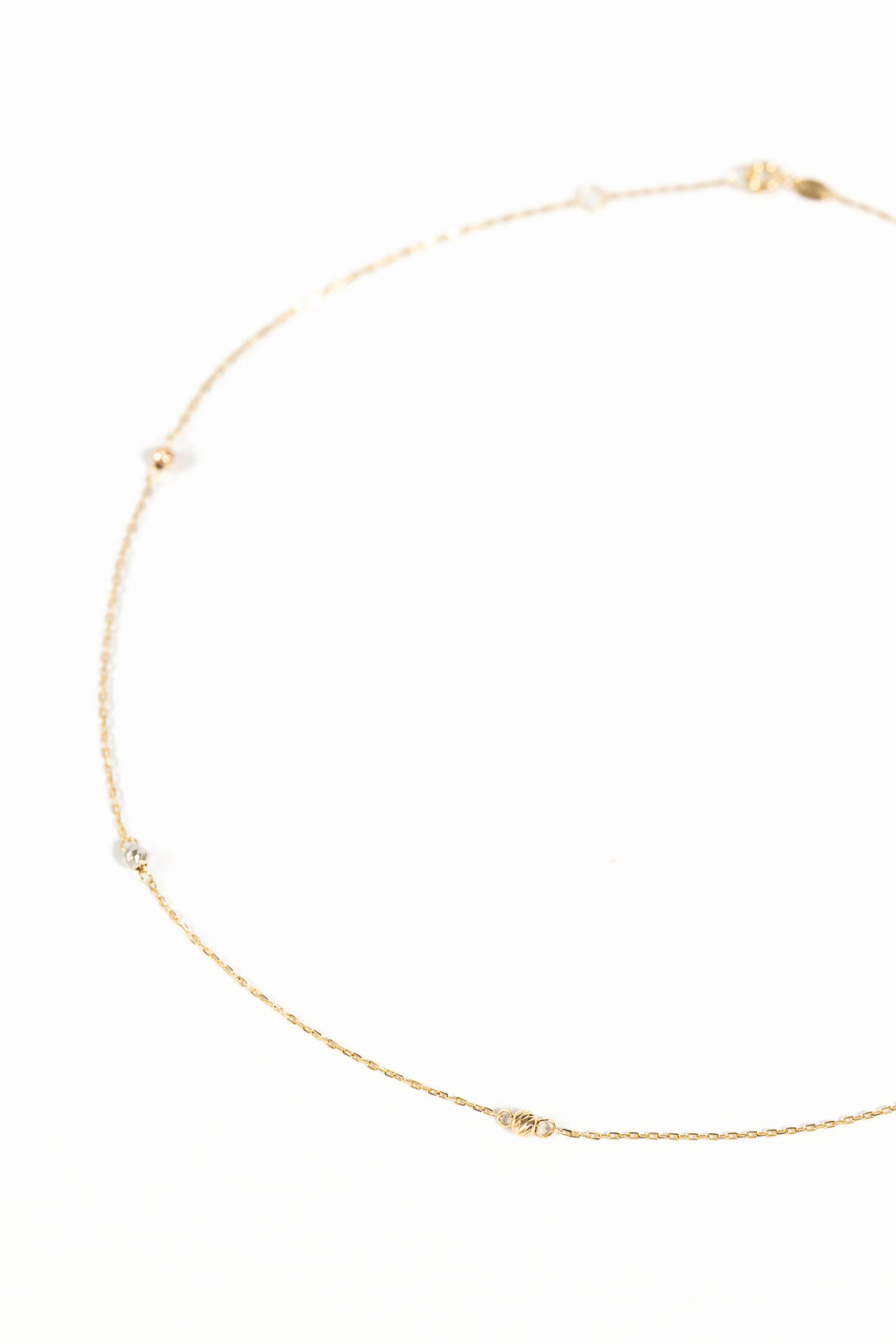 Gold Bead Necklace