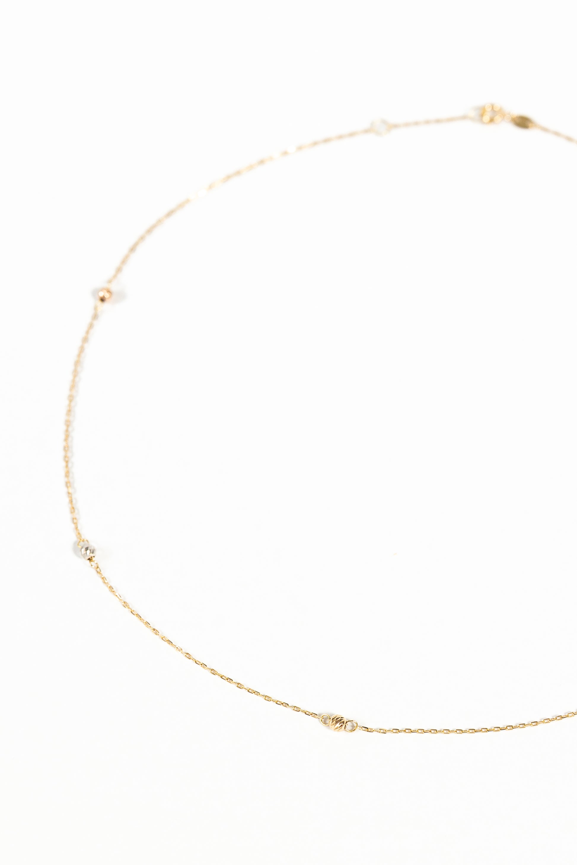 Gold Bead Necklace