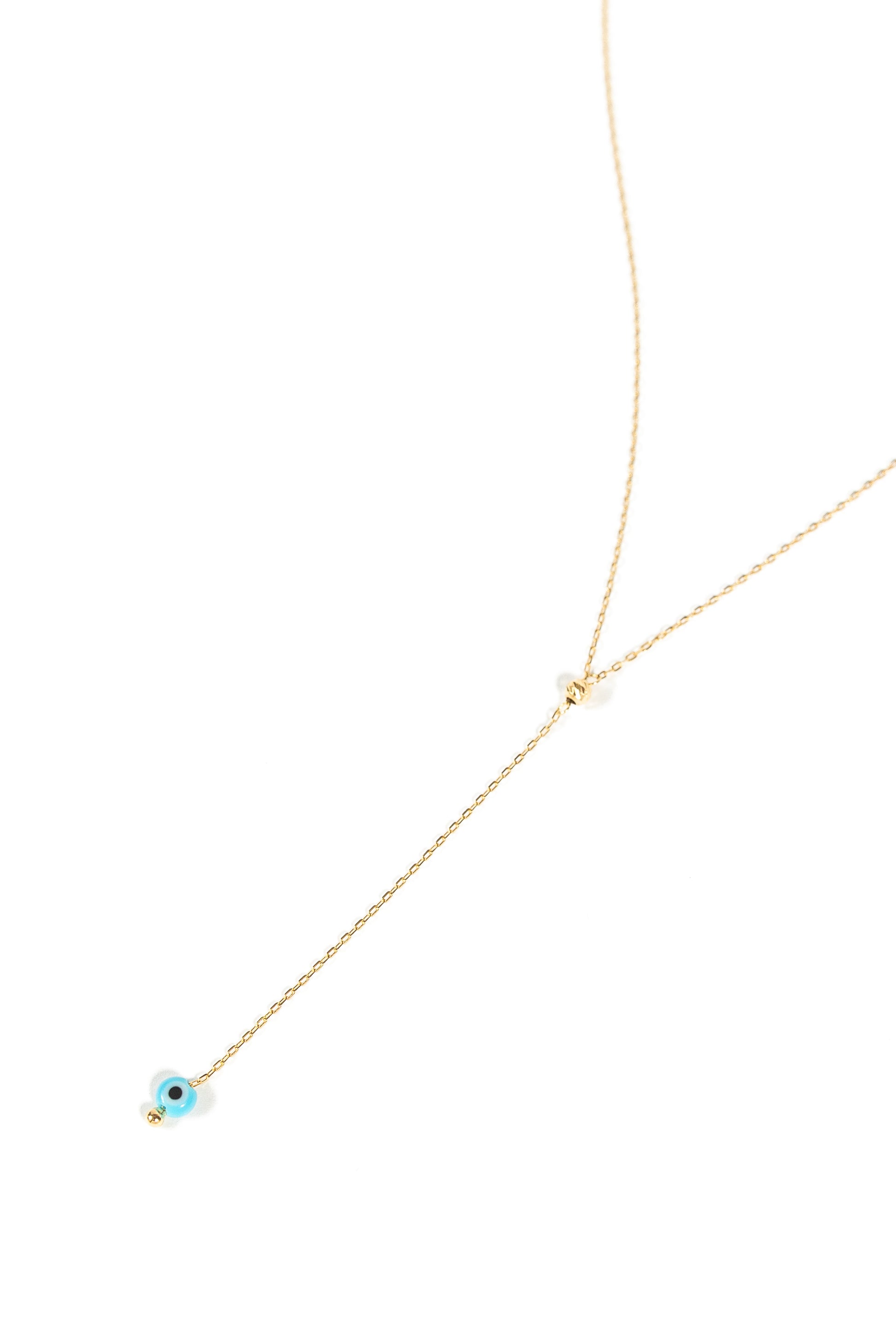 Evil Eye Lariat Necklace